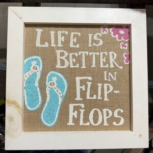 Decorative Flip-Flop Wall Art